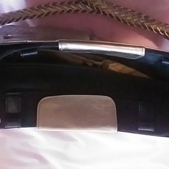 Miche demi base  golden bronze shell leopard shell long crossbody strap+braided - Picture 12 of 16